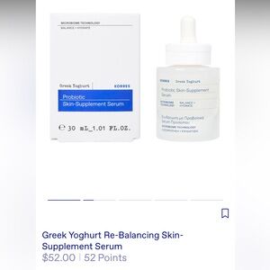 🌿 Korres White Skincare Serum & Face Oil 🌿